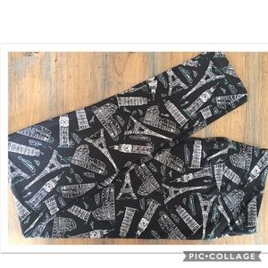 Brand New Eiffel Tower LuLaRoe Leggings Sz OS